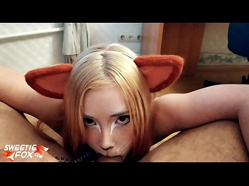 ❤️ Kitsune ਉਸ ਦੇ ਮੂੰਹ ਵਿੱਚ ਡਿਕ ਅਤੇ ਕਮ ਨਿਗਲ ️ ਸਾਡੇ 'ਤੇ ☑